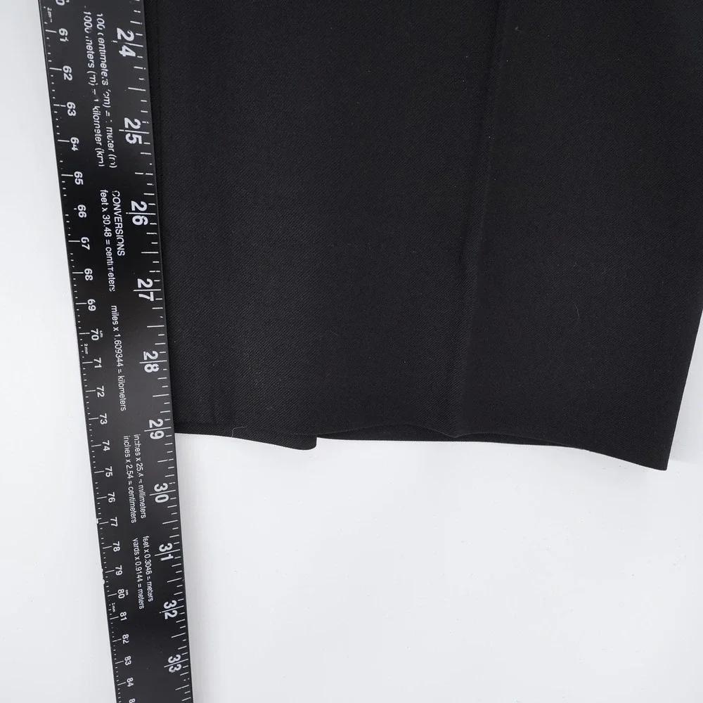 Jones New York 100% Wool 3-Button Tuxedo Suit Black Mens‎ 42S 35x29